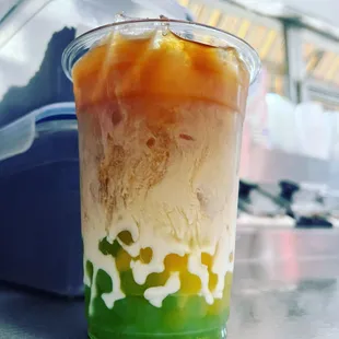 Boba Tea w Popping Bubbles