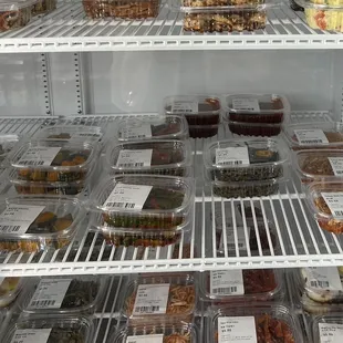 Banchan in fridge