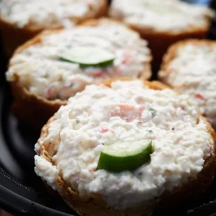 Imitation crab inari bomb