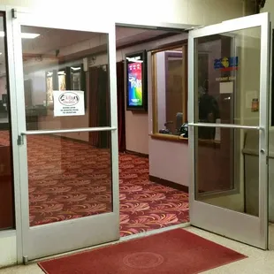 Inside of the building