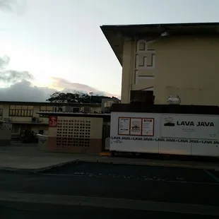 Outside of the building