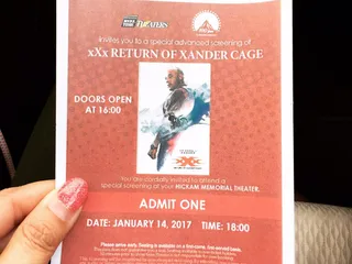 Hickam AFB Movie Theatre