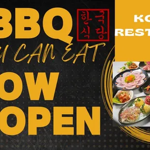 K-BBQ 
Soft opening
10/29th
come and enjoy,
give us recommendations!