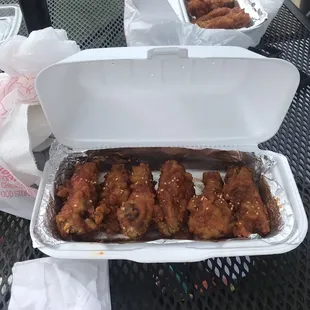 Korean zing wings