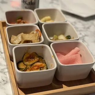 Included banchan