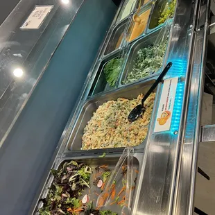 Cold salad bar