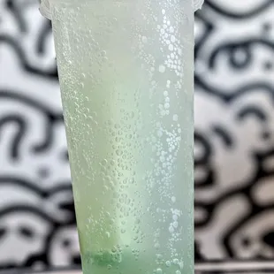 Melon Boba Cream Chiller (I got it adjusted to come without boba)