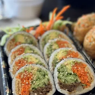veggie kimbap