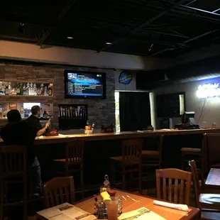 The bar!