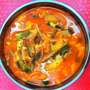 Spicy Beef and Vegetables Soup/육계장