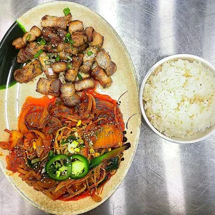 Grilled Pork Belly/한입 삼겹살