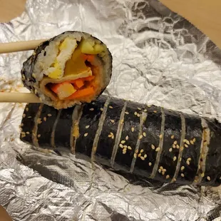 Kimchi Kimbap w/no mayo