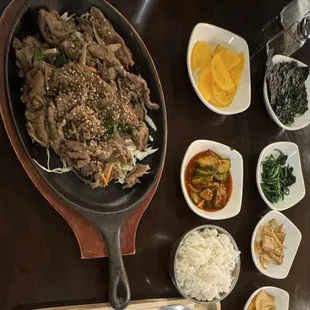 D 1. Bulgogi Dinner