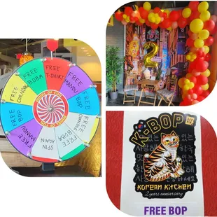 It&apos;s their 2nd year anniversary, and they had a spin the wheel giveaway. I think I won the best prize!!