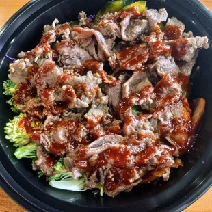 Beef bulgogi bowl