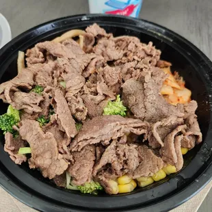 Bulgogi Bowl on Sweet Potato Noodles