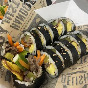 Beef Bulgogi Kimbap