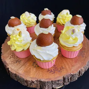Shahi Jamun Cup Cakes for your Birthday celebrations