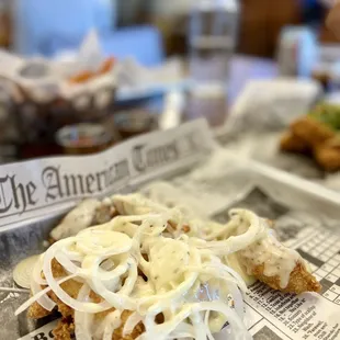 boneless creamy onion chicken tenders. August 2022.