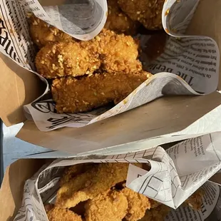 Original and honey butter garlic