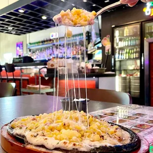 Look at that cheese pull