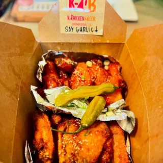 20 Piece Flavored Bone-In Wings (Up to 2 Flavors)