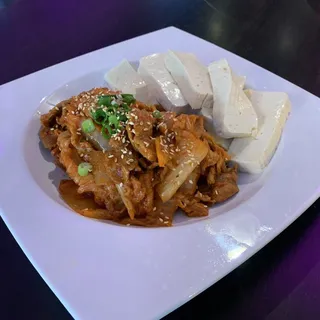 Kimchi Pork Tofu
