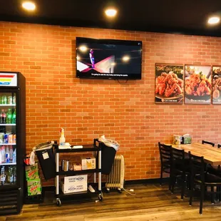 interior, sushi and sashimi