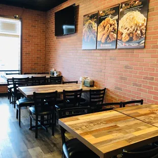 sushi and sashimi, interior