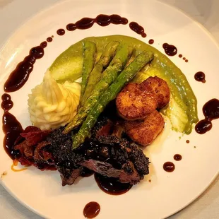 Espresso rubbed filet
