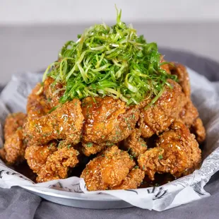 Green onion chicken