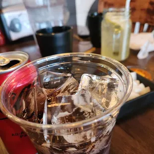 Passion fruit lemonade is very good but too much plastic waste.