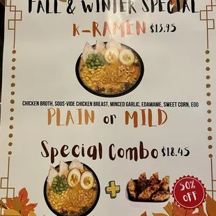 They have ramen for fall &amp; winter season 2023