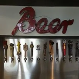 Rotating taps highlighting local and nationally regarded brews.