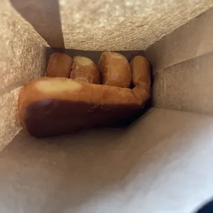 Bag of our donuts