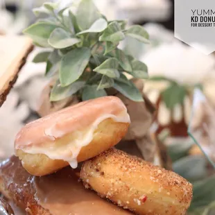 Fluffy donuts perfect for a dessert table