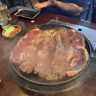 This is three orders of short ribs that will cost you a whopping 100$.... I&apos;m not sure how..?