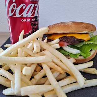 Homemade Burger combo