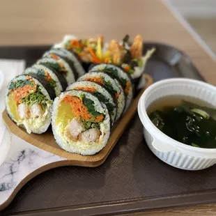Pork Cutlet(Donkatsu) Kimbap