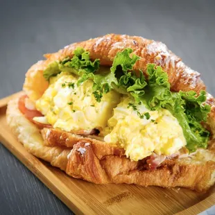 Croissant Egg Sandwich