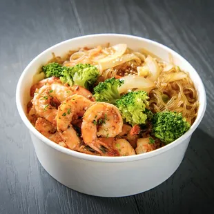 Garlic Butter  Shrimp Cup-Bop