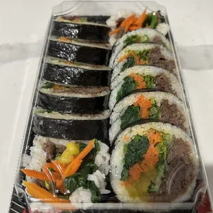 Beef bulgogi kimbap