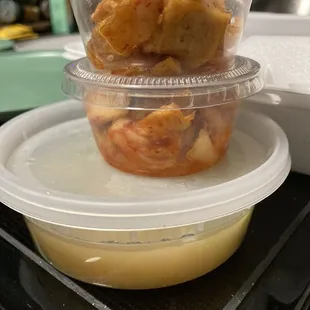 Kimchi and soup