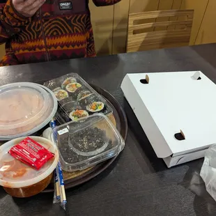 Lunch for 2 with leftovers.