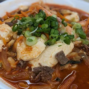 Spicy Tofu Udon - Anne