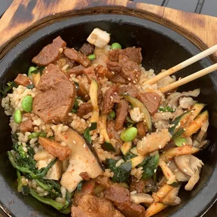 Vegan Beef bowl