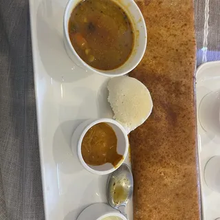 Paneer Tikka Masala Dosa