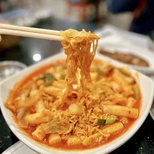 18. Duk Bok Ee added ramen - 3/5 stars