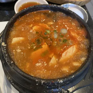 Kimchi Soft Tofu Soup /