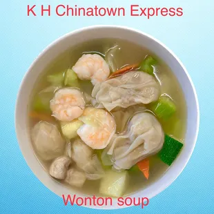 Wonton soup
